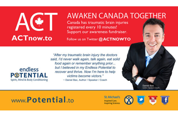 ACT Awaken Canada Together + Endless Potential Print Banner